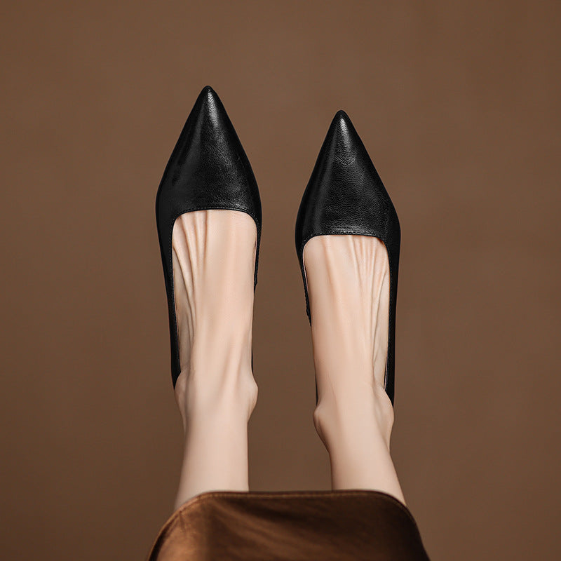 Women's Lambskin Leather Flats