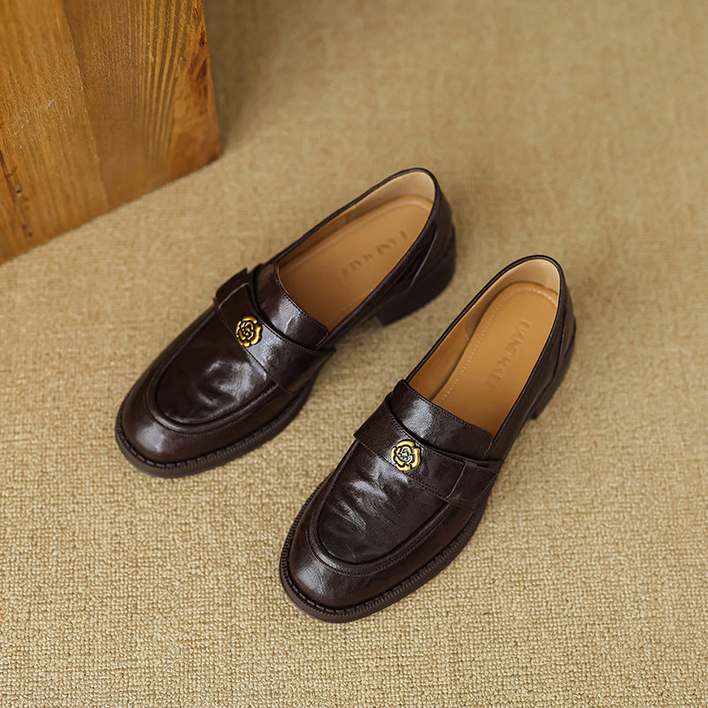 Women's Leather Loafers