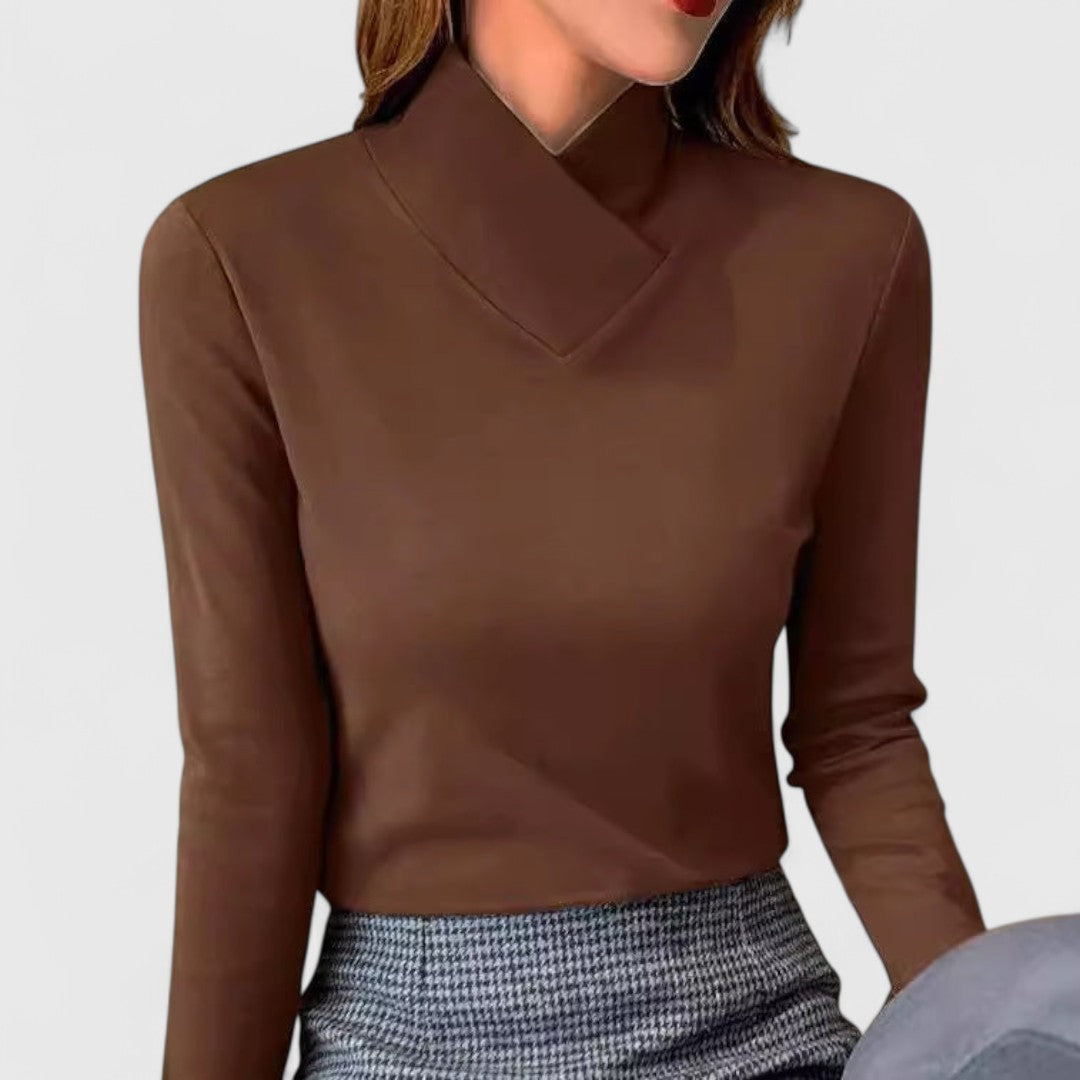 Ottilie™ | Elegant Turtleneck Top