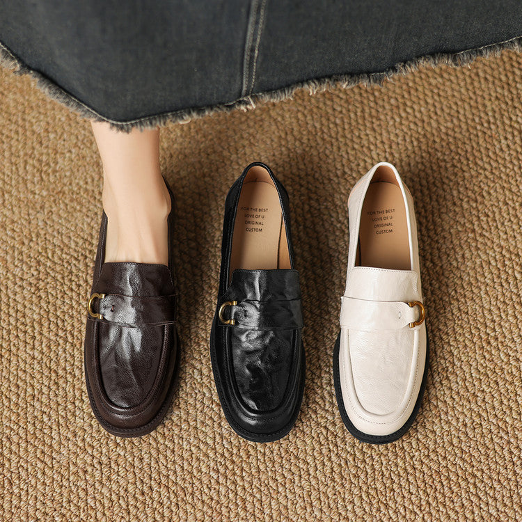 Women's Horsebit Leather Loafers