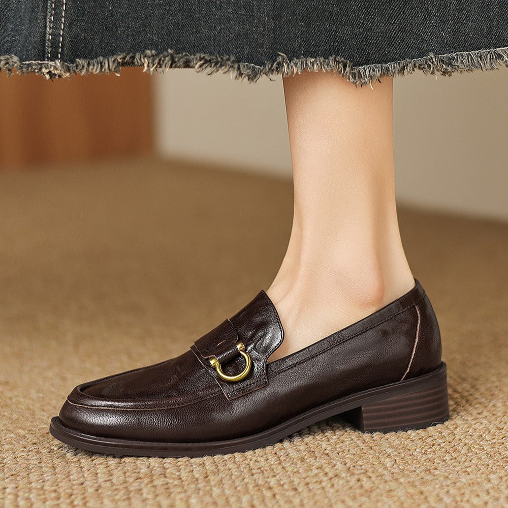 Women's Horsebit Leather Loafers