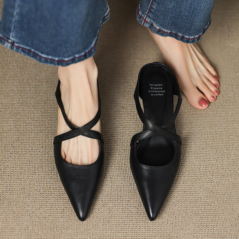 Women's Leather Mules