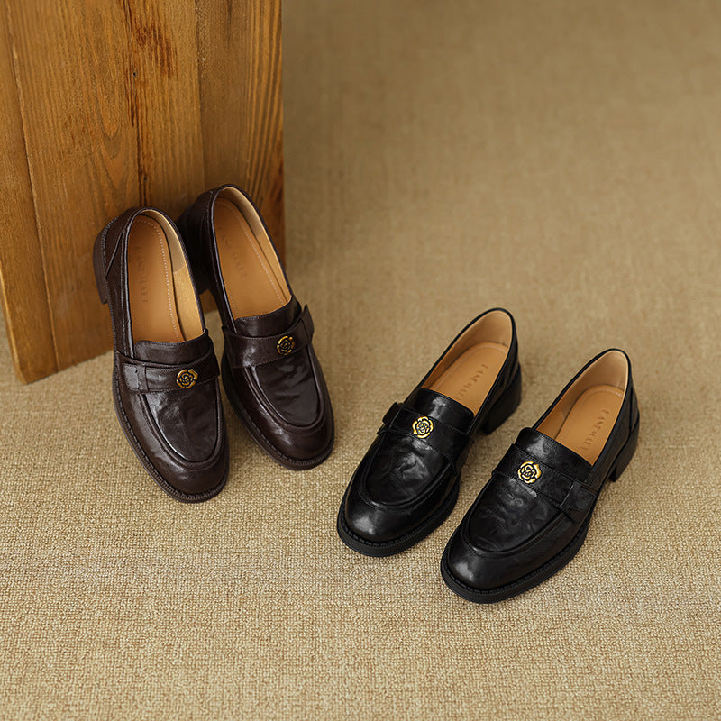 Women's Leather Loafers