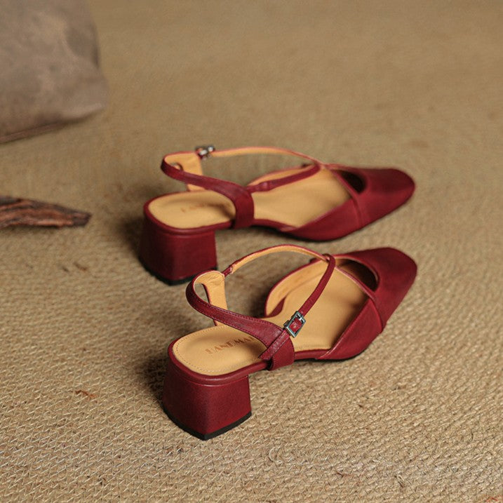 Women's Leather Heels