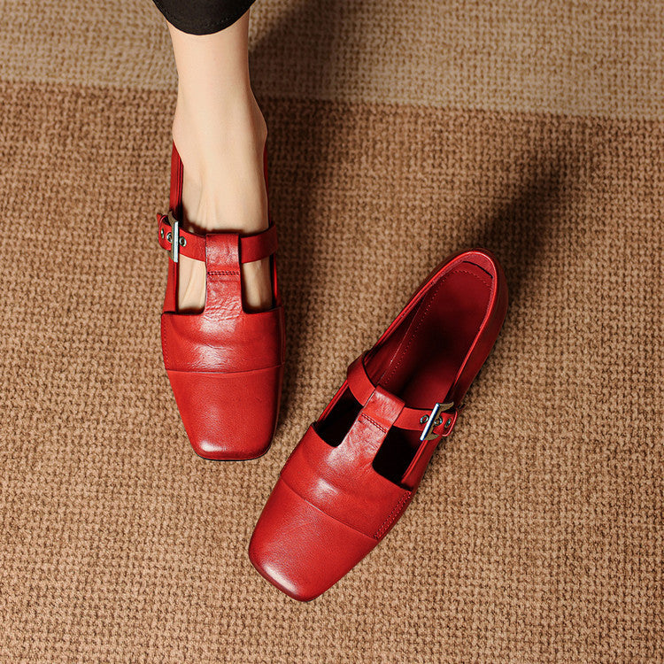 Kellaway™ | T-Strap Block Heel Pumps
