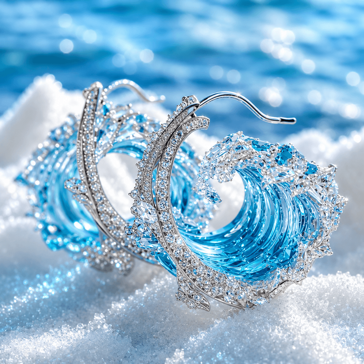 Laguna™ | Ocean Wave Drop Earrings
