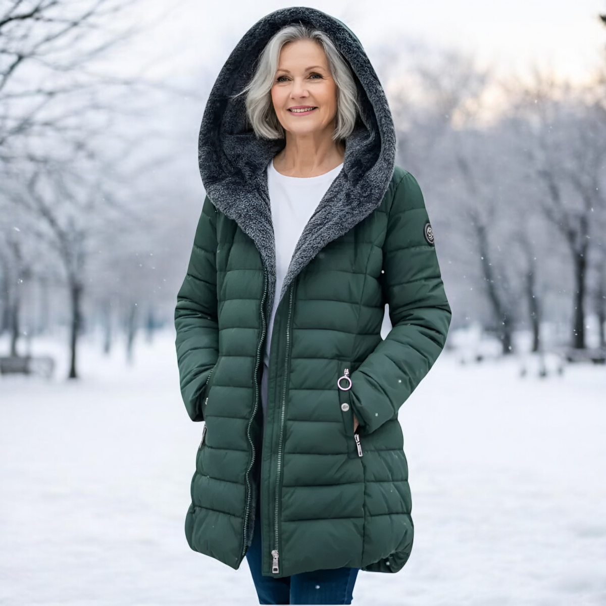 Olivia | Women's Winter Quilted Coat