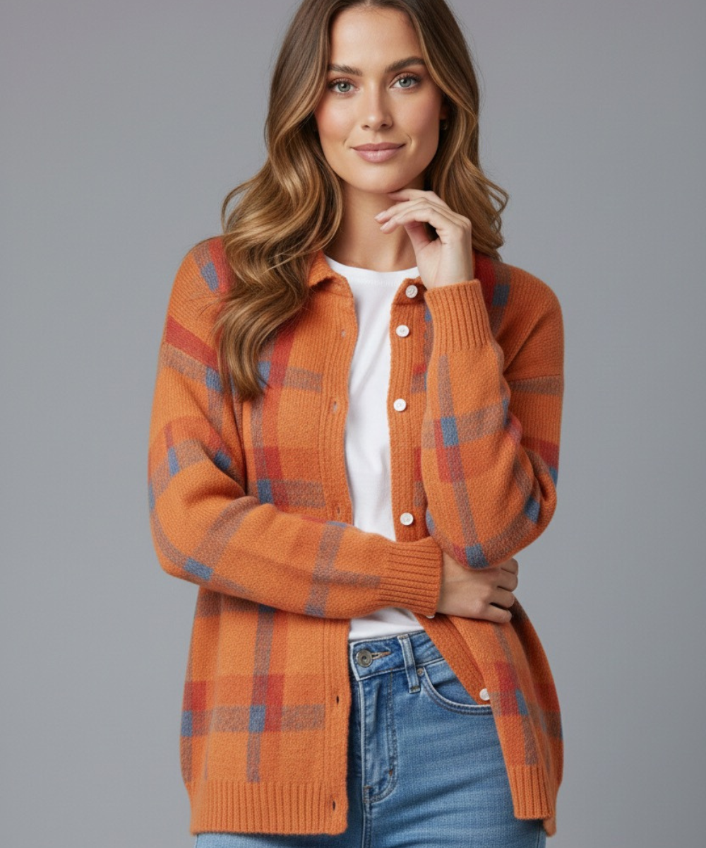 Plaidmore™ | Plaid Cardigan