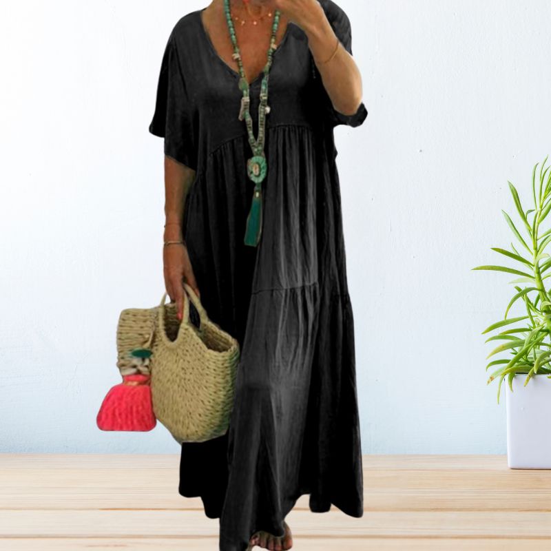 Maelis - Cotton Linen Dress
