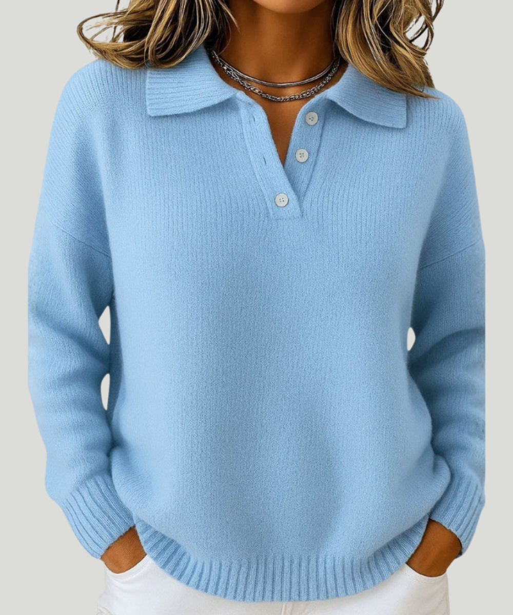 Beatrix™ | Collared Pullover Sweater
