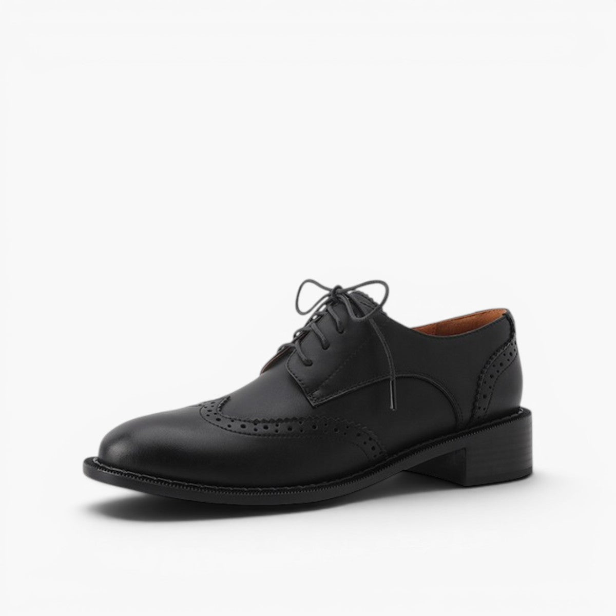 Women's Brogue Leather Oxfords