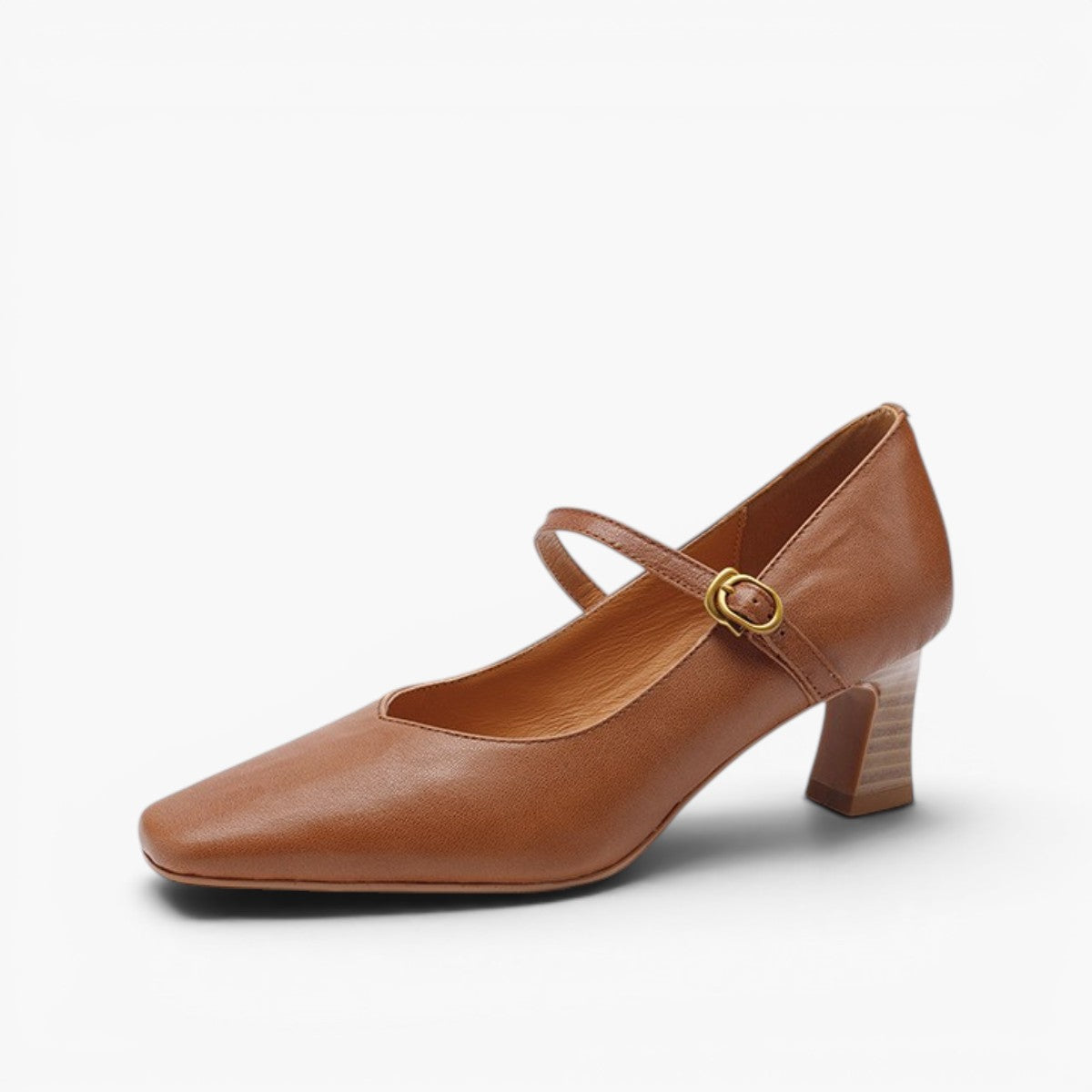 Women's Mary Jane Leather Pumps