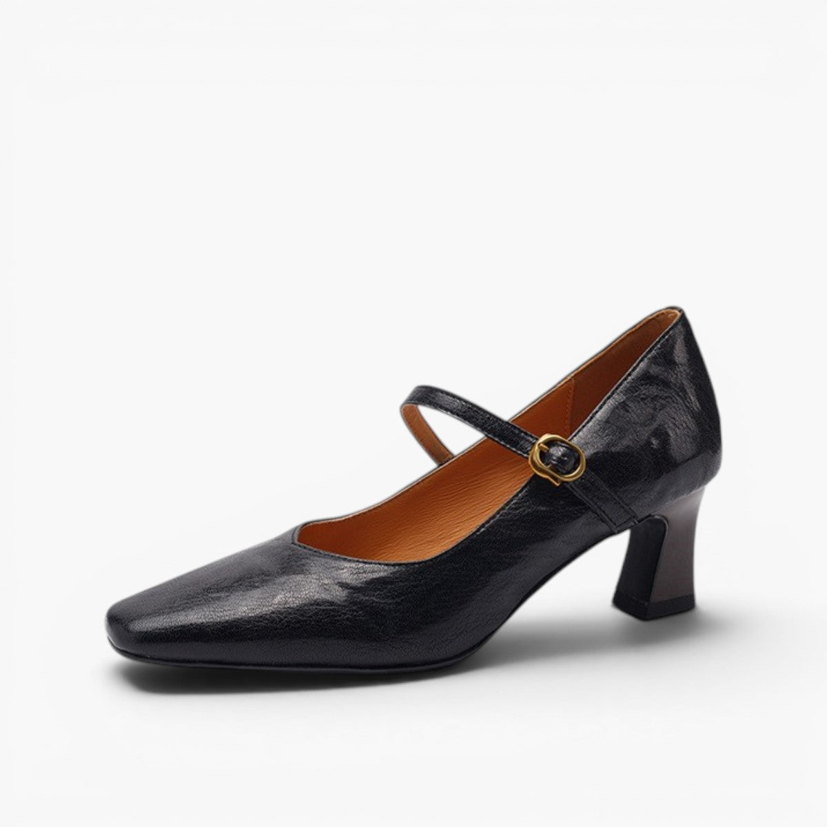 Women's Mary Jane Leather Pumps