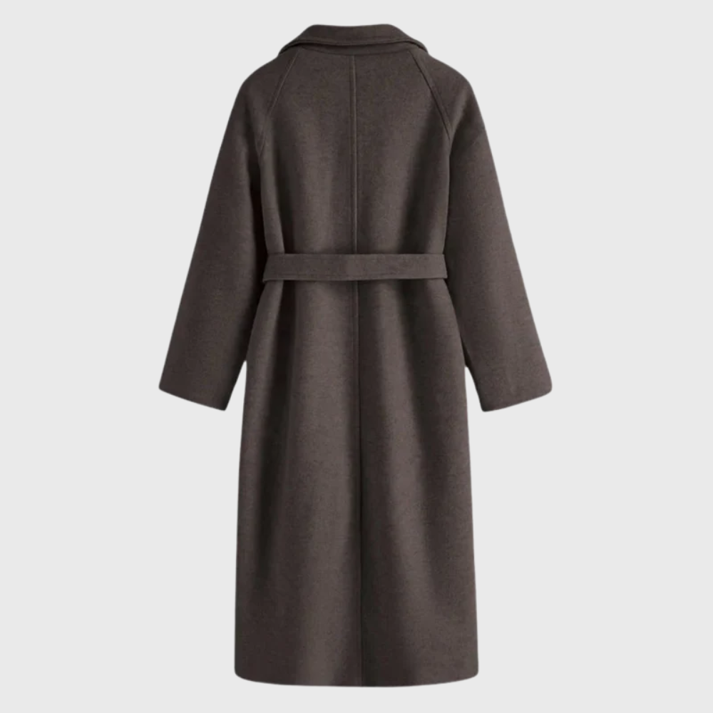 Women's Classic Belted Overcoat