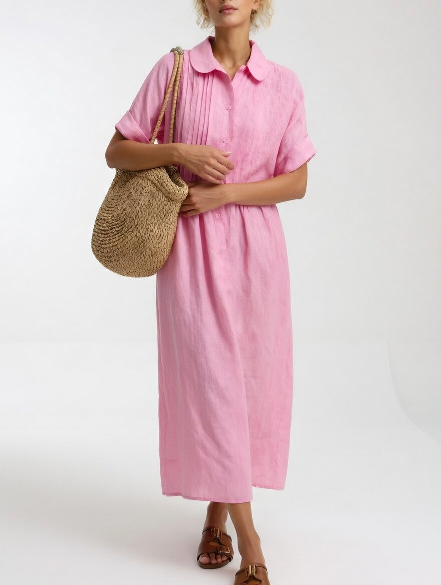 Tremaine™ | Flowy Shirt Dress