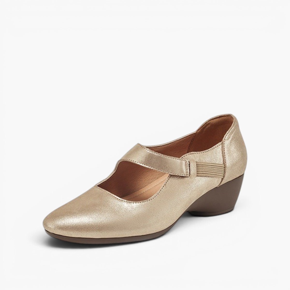 Women's Leather Mary-Jane Heels