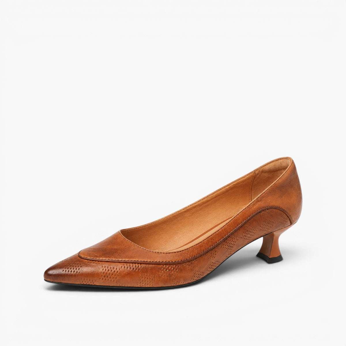 Women's Sculpt Leather Heels