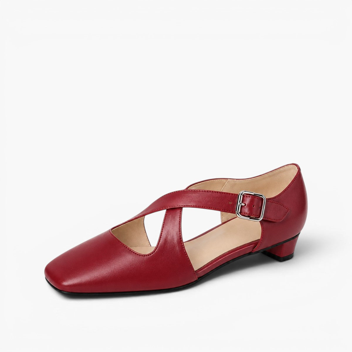 Women's D'Orsay Leather Heels