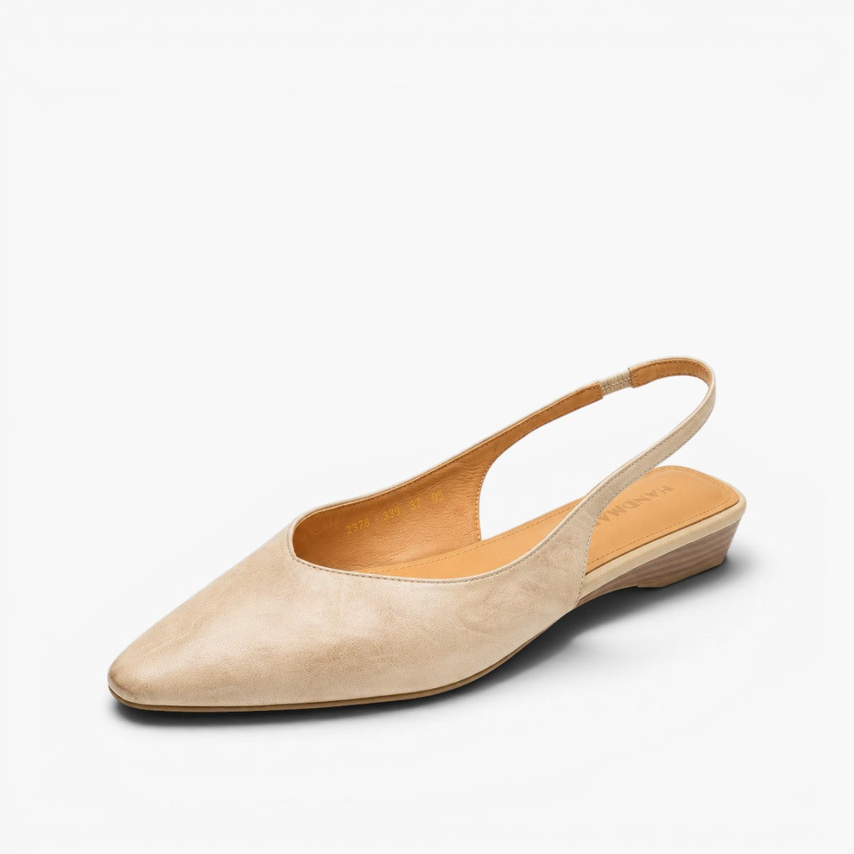 Women's Slingback Leather Flats
