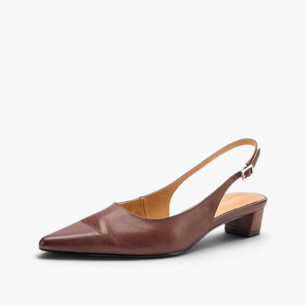 Women's Leather Slingback Heels
