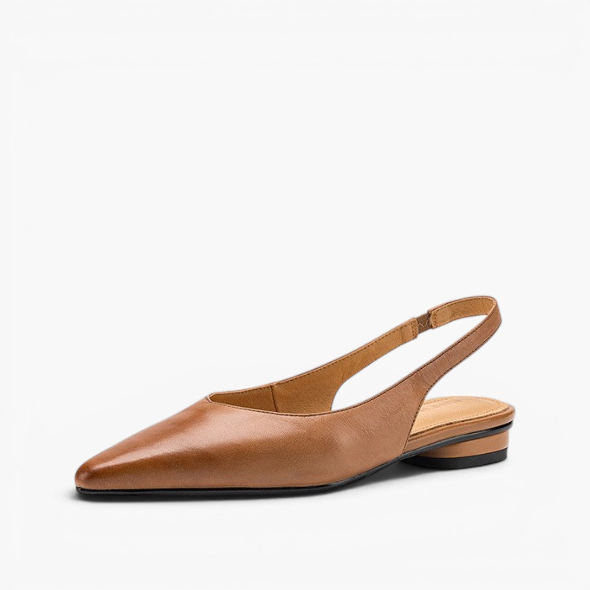 Women's Slingback Leather Flats
