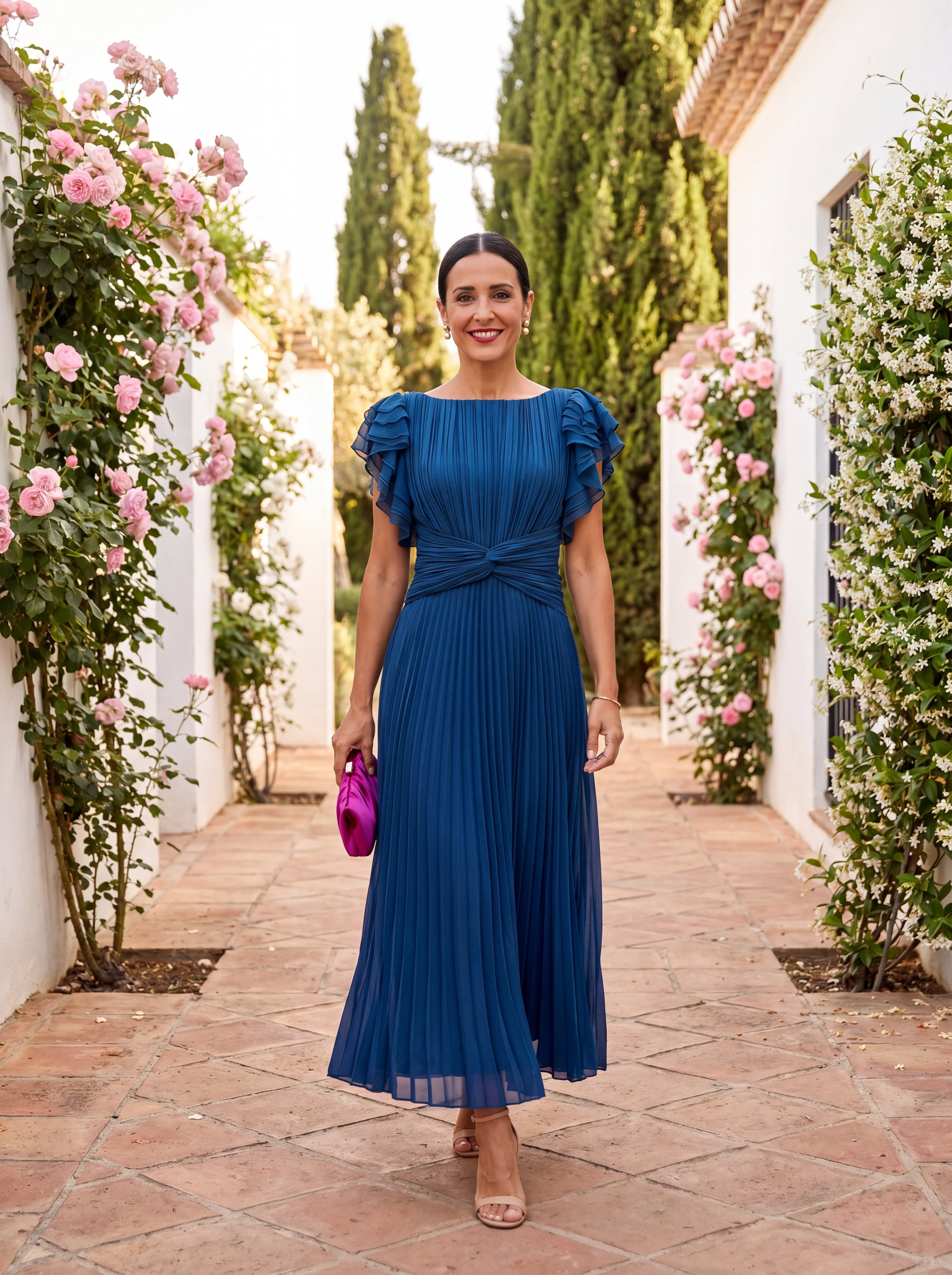 Ottavia™ | Pleated Evening Dress
