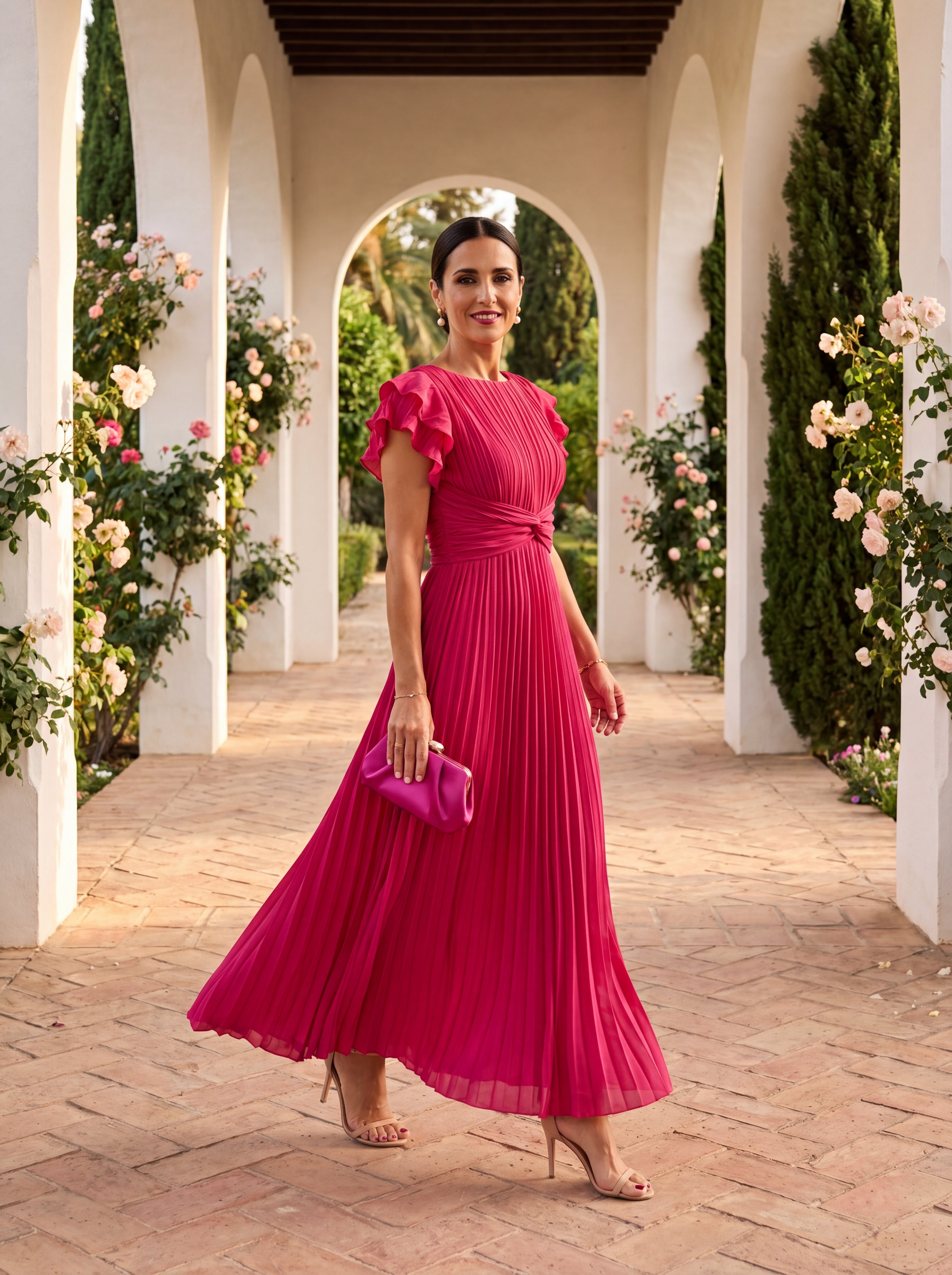 Ottavia™ | Pleated Evening Dress