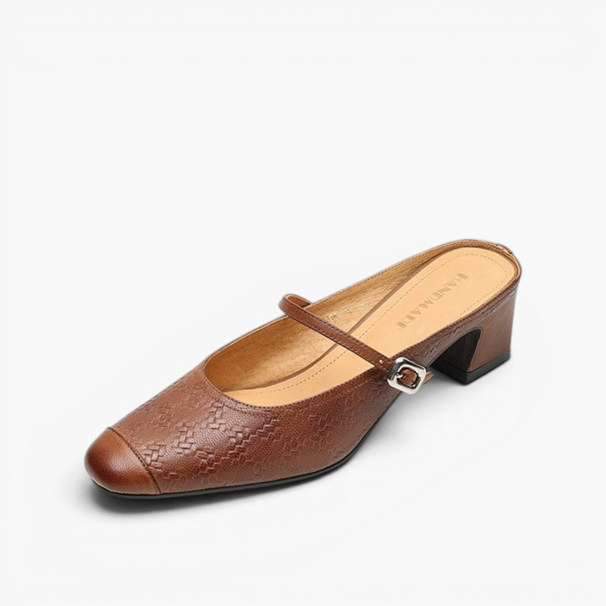 Women's Strap Leather Mules