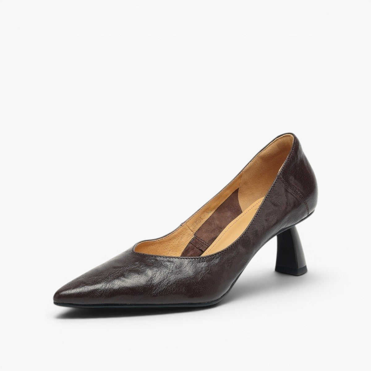 Women's Sculpted Leather Pumps