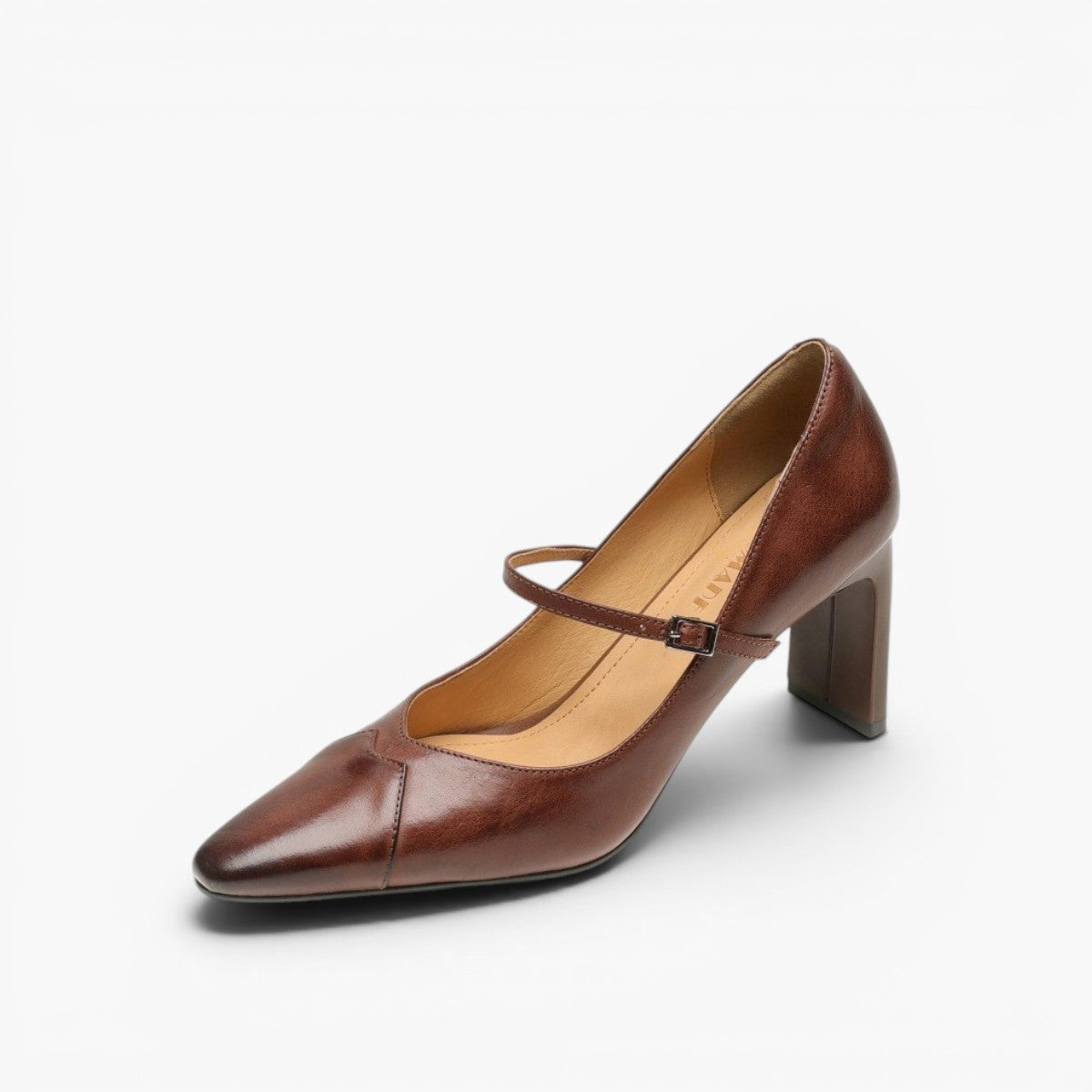 Women's Mary-Strap Leather Pumps