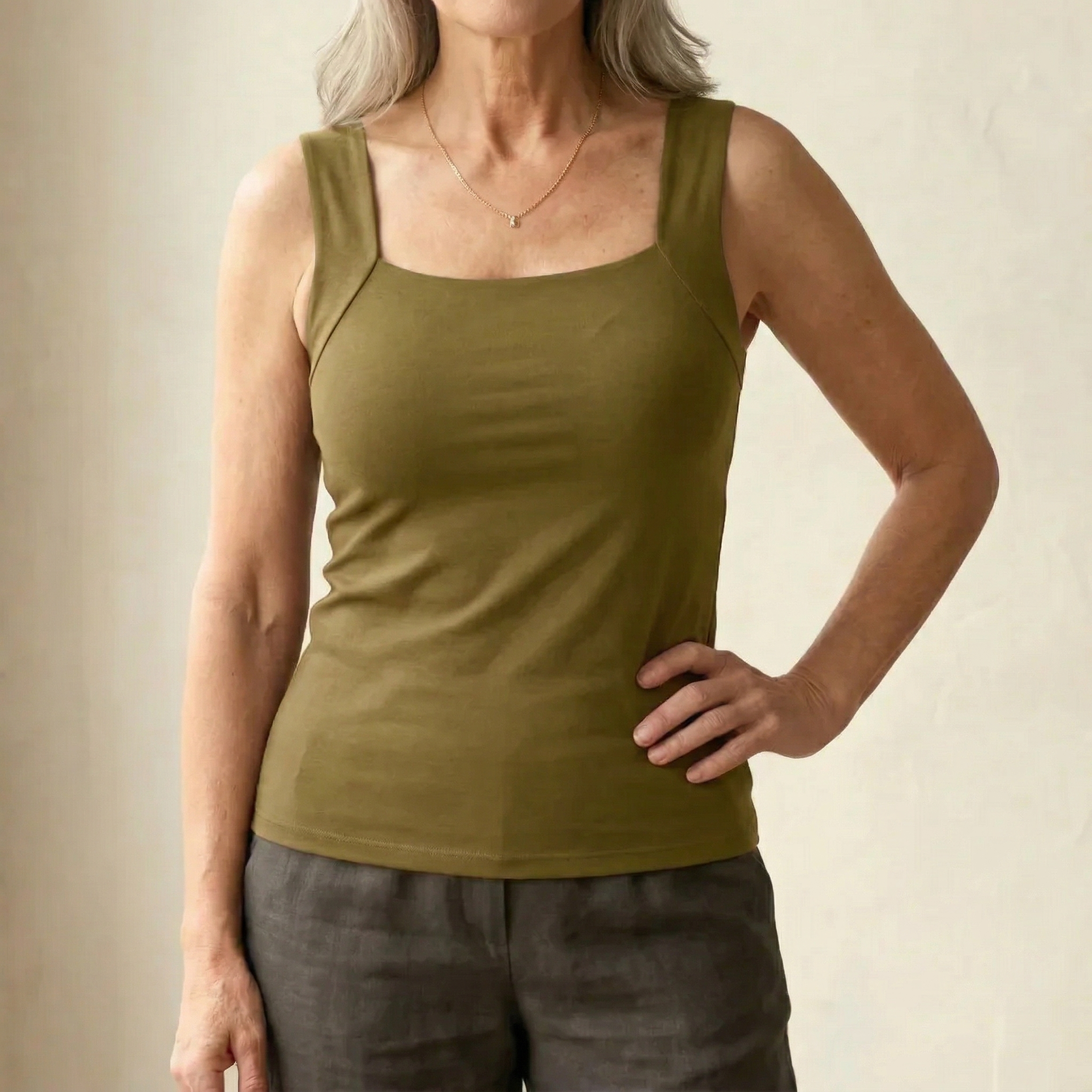 Ruvelle™ | Built-In Support Bra Tank Top