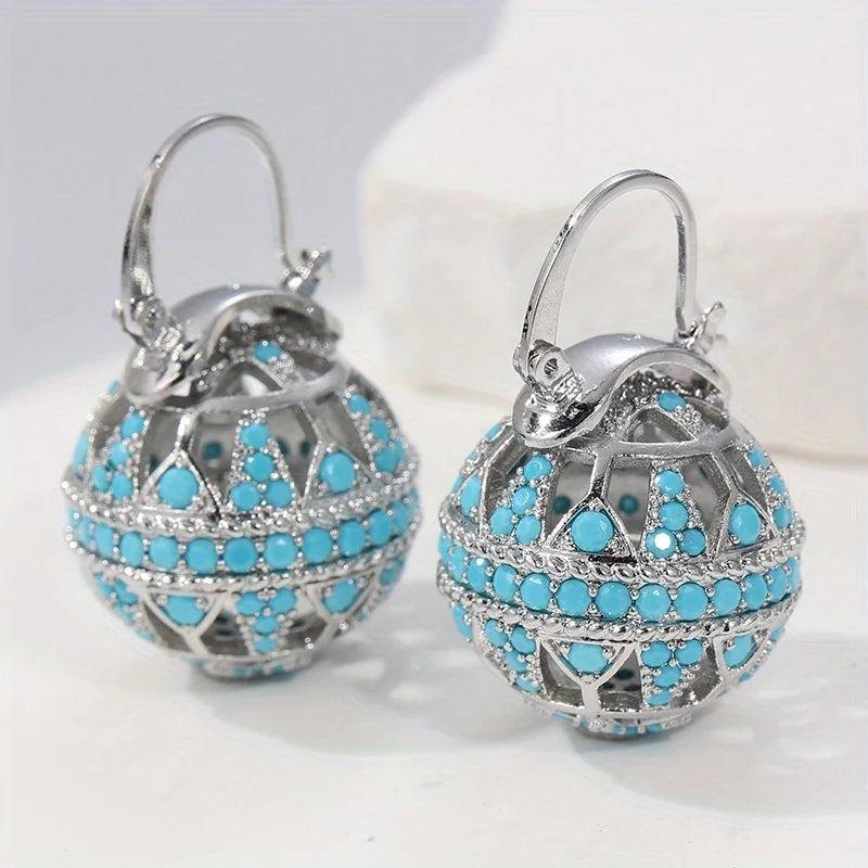 Navarre™ | Filigree Globe Drop Earrings