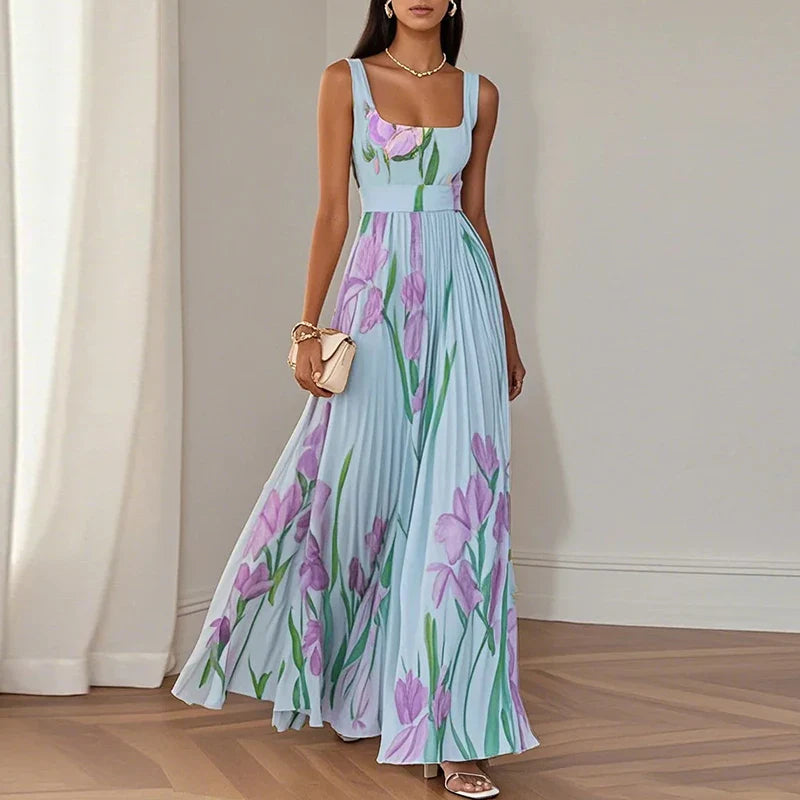 Avaline™ | Elegant Floral Maxi Dress