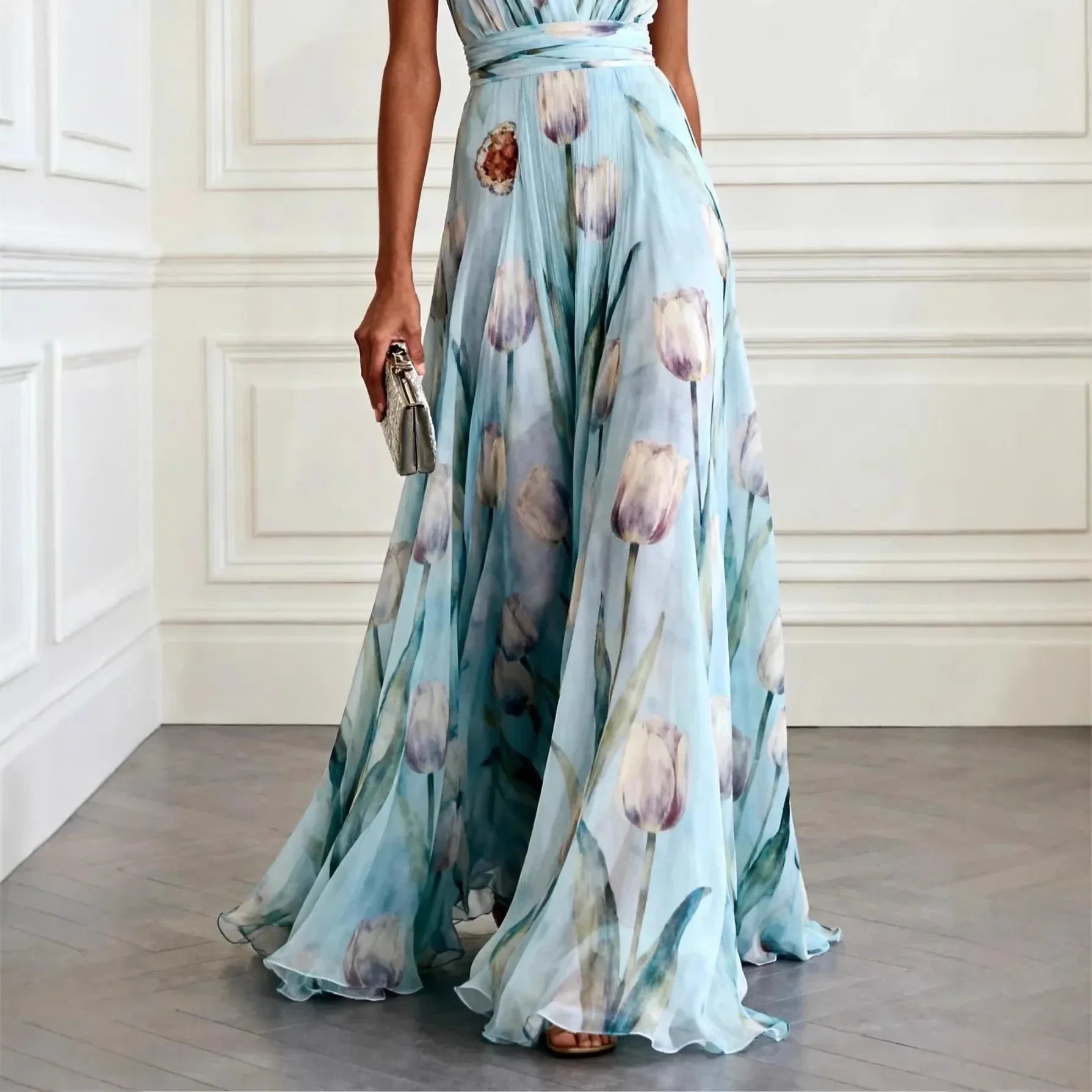 Delphine™ | Tulip Wedding Guest Dress