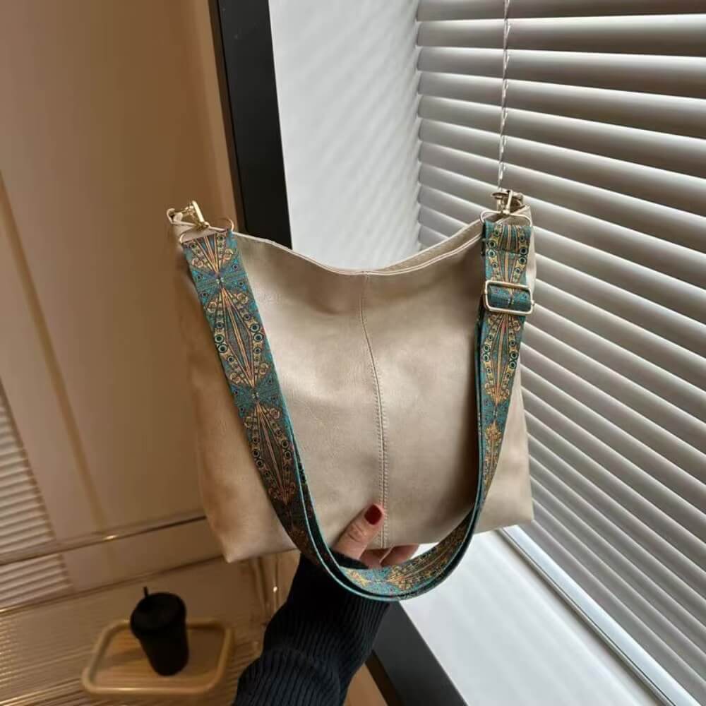 Lourette™ | Wide Strap Shoulder Tote