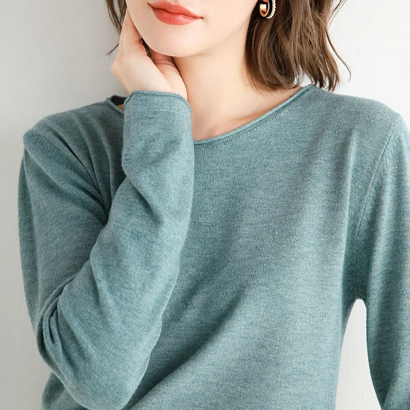 Kelvina™ | Long Sleeve Pullover Sweater