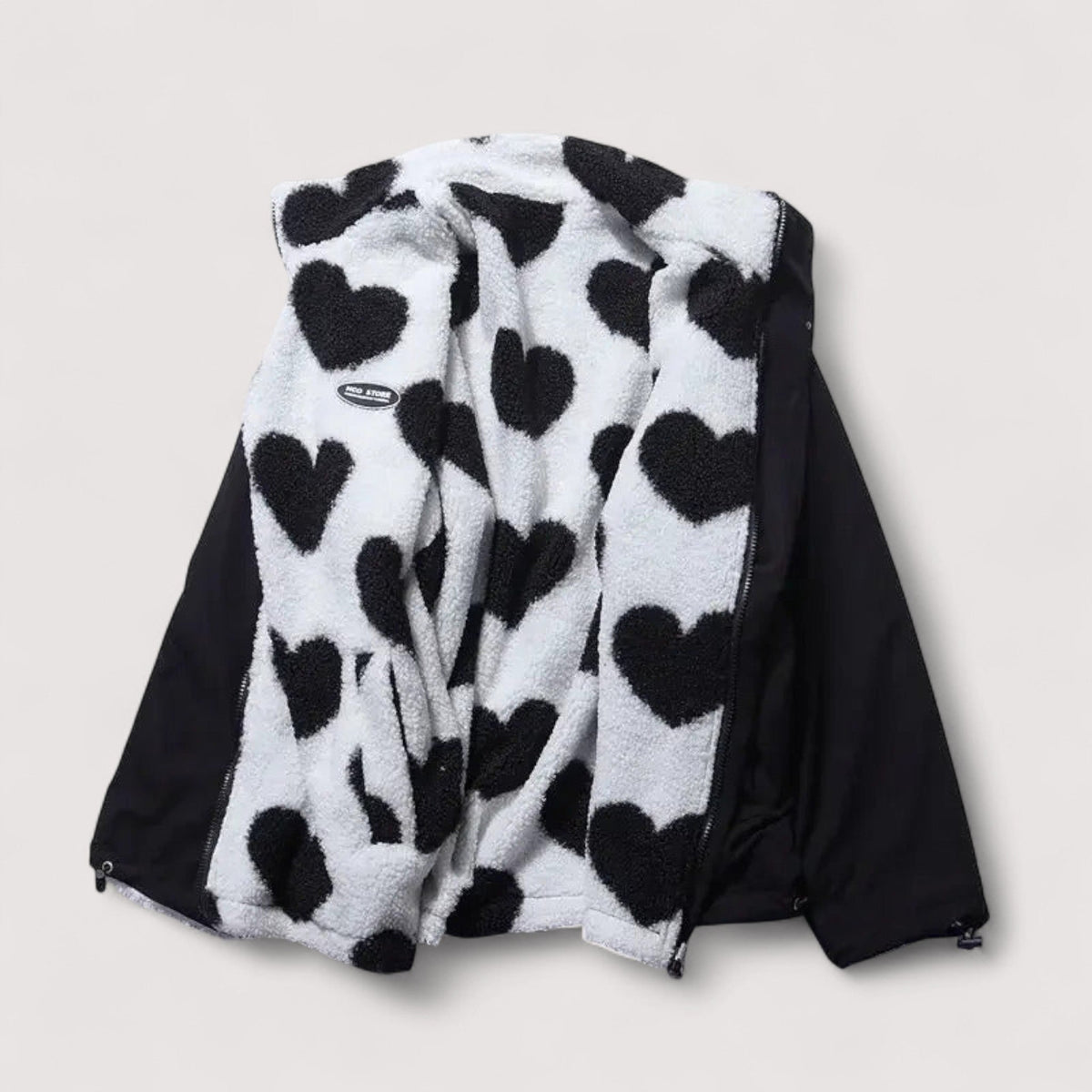 Zia | Reversible Heart Jacket