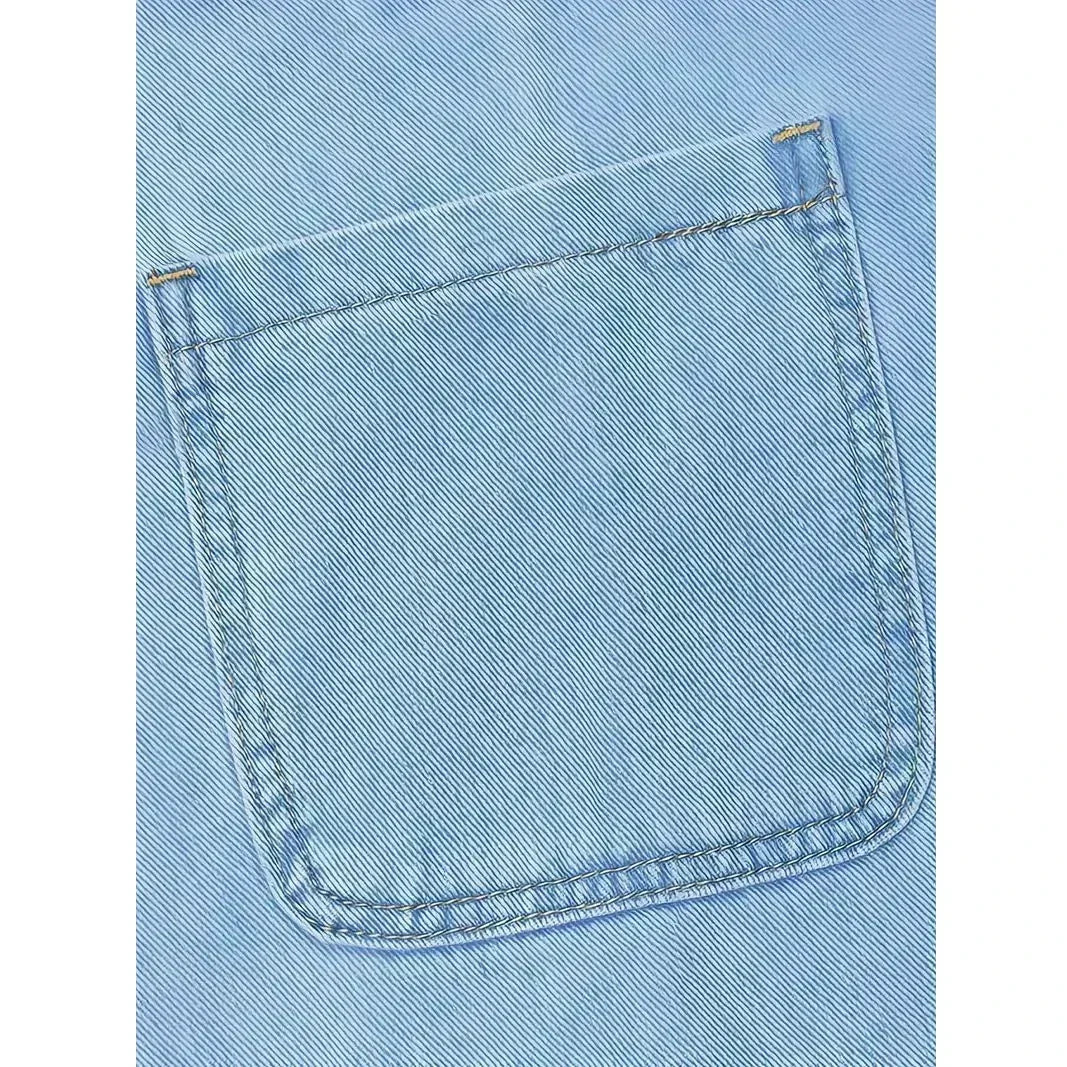 Emma | Relaxed Denim-Look Dress