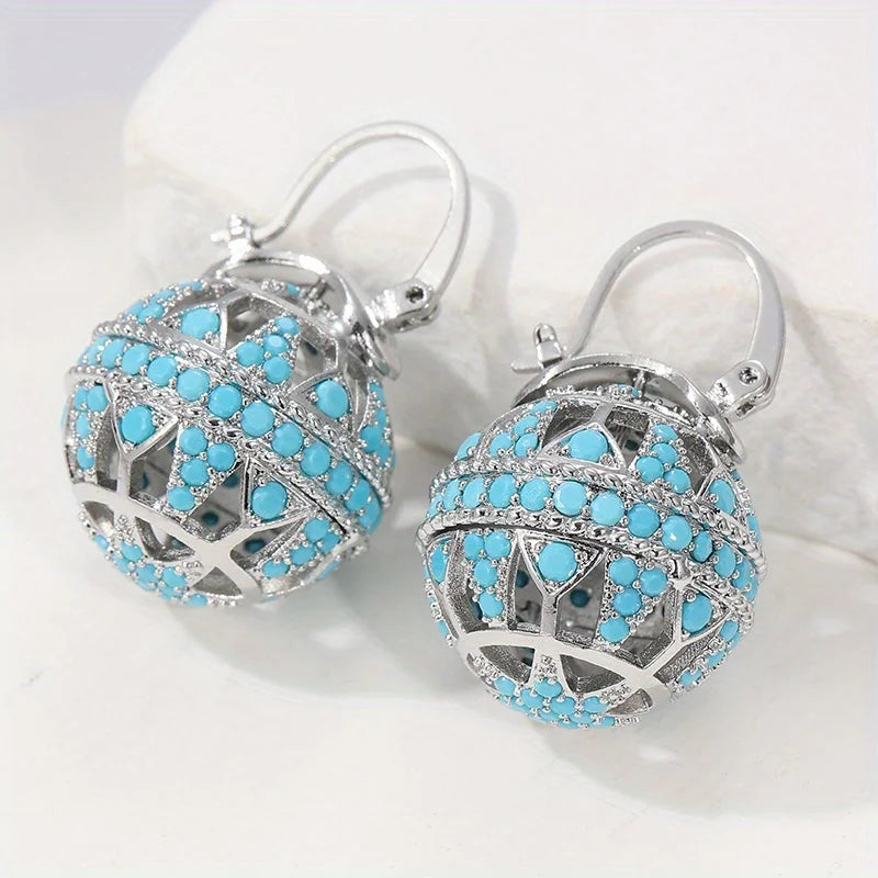 Navarre™ | Filigree Globe Drop Earrings