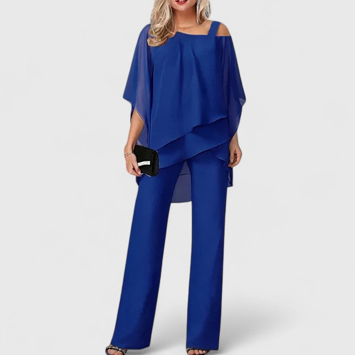 Elegant Two-Piece Trouser Set