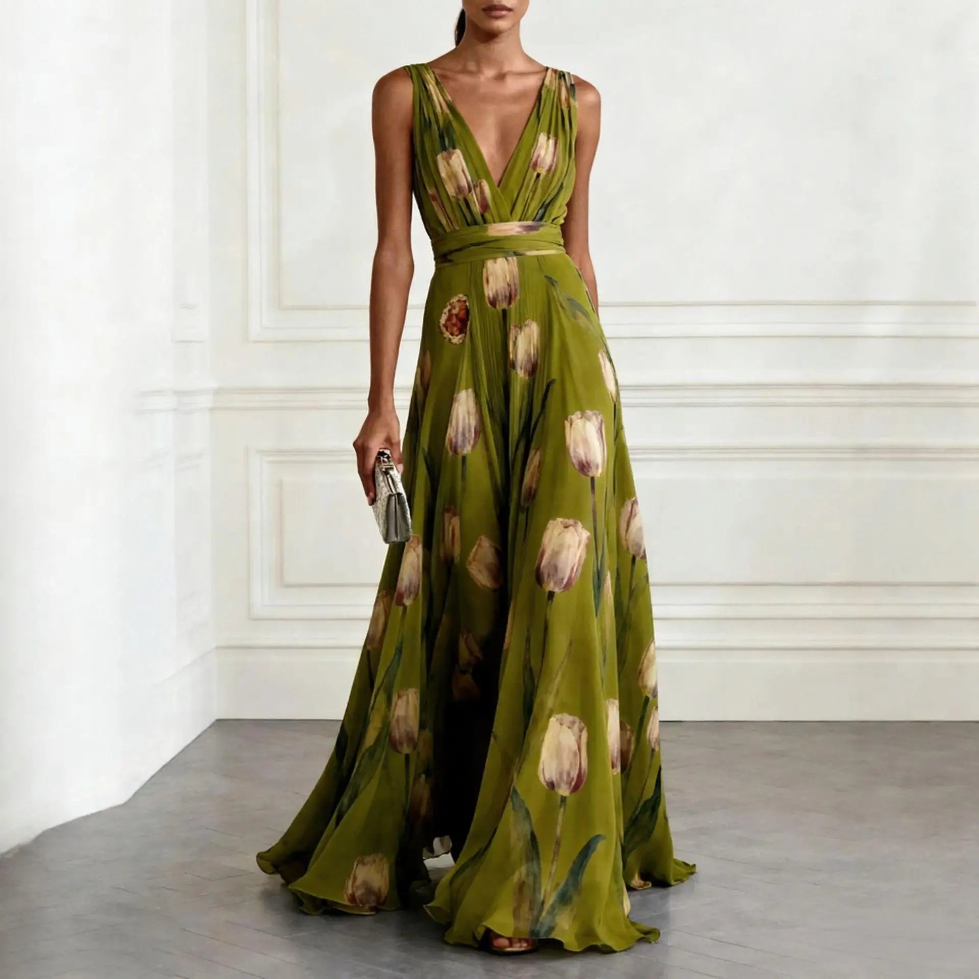 Delphine™ | Tulip Wedding Guest Dress