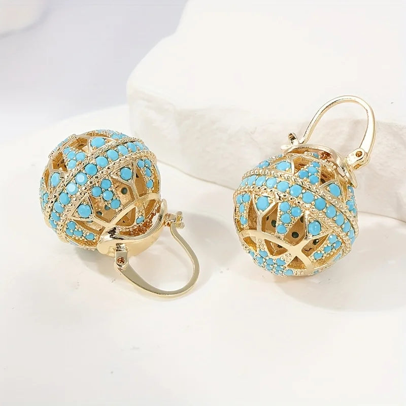 Navarre™ | Filigree Globe Drop Earrings
