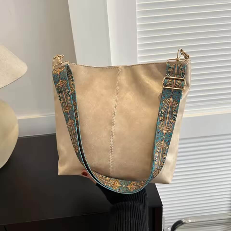 Lourette™ | Wide Strap Shoulder Tote