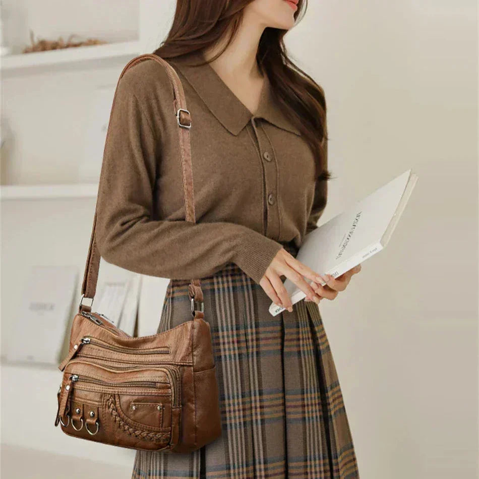 Marguerite™ | Multi-Pocket Shoulder Bag