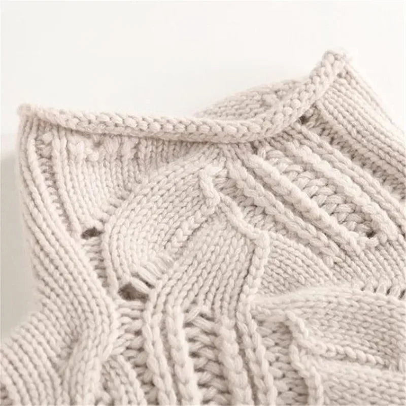 Camille™ | Cable Knit Turtleneck Sweater