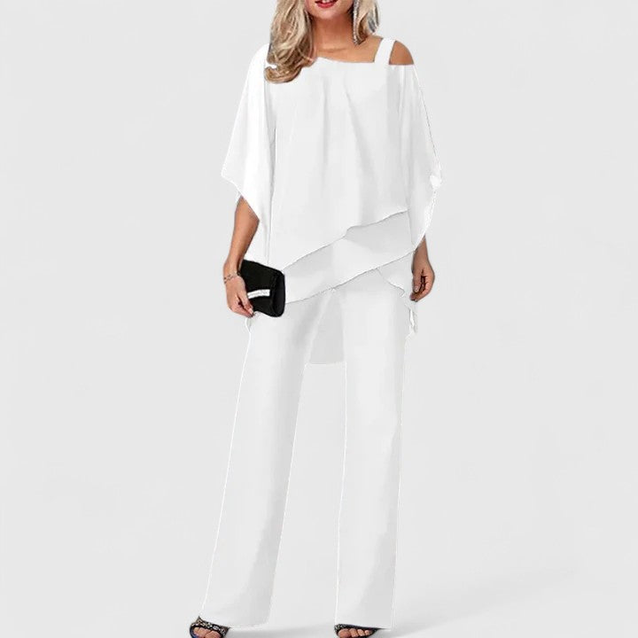 Elegant Two-Piece Trouser Set
