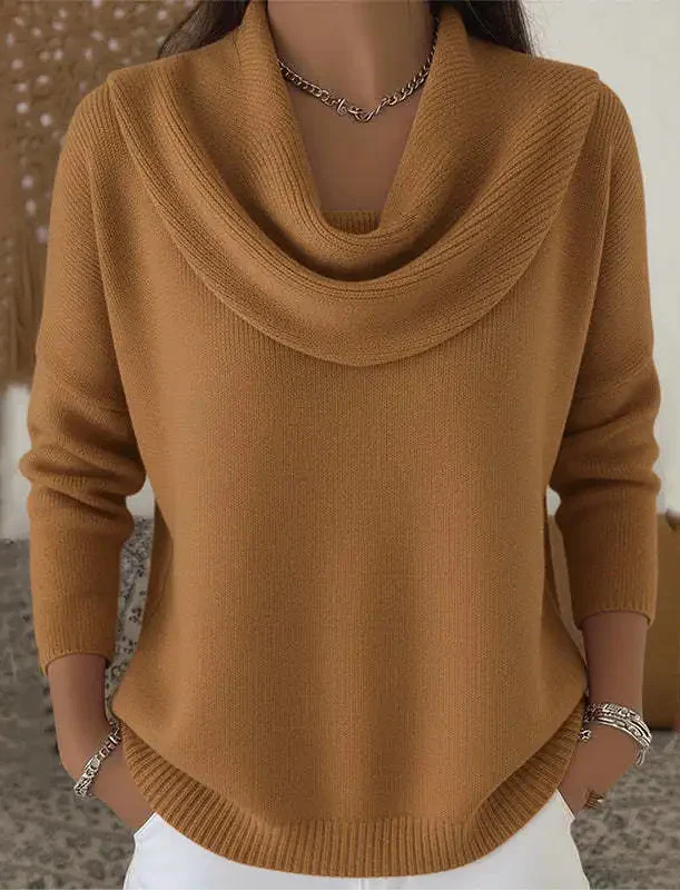 Beatrix™ | Cowl Neck Pullover Sweater