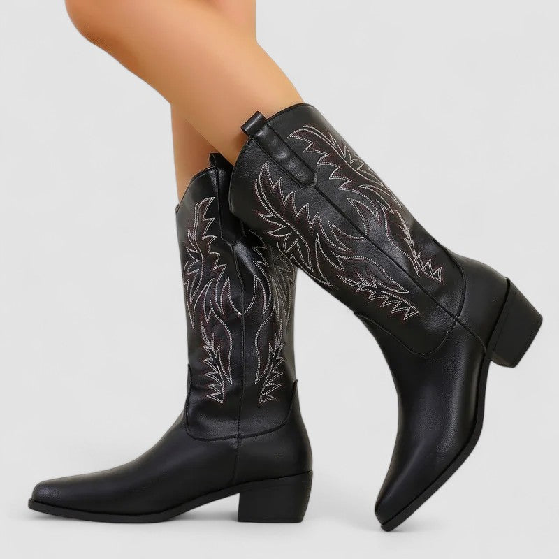 Cassidy™ | Embroidered Western Boots