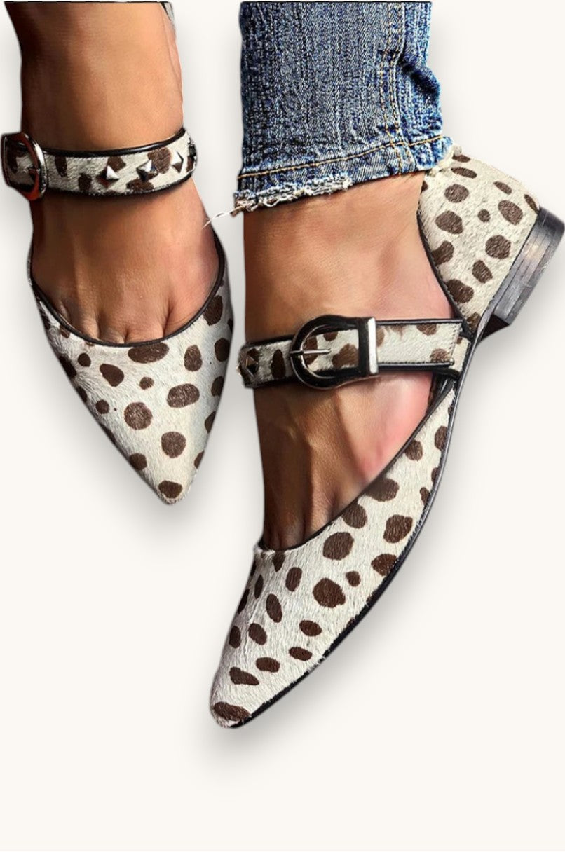Frederica™ | Mary Jane Flats with Studs