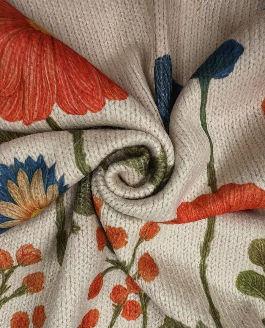 Wrenna™ | Wildflower Meadow Zip Cardigan
